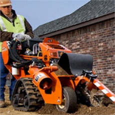 walk behind dozer rental